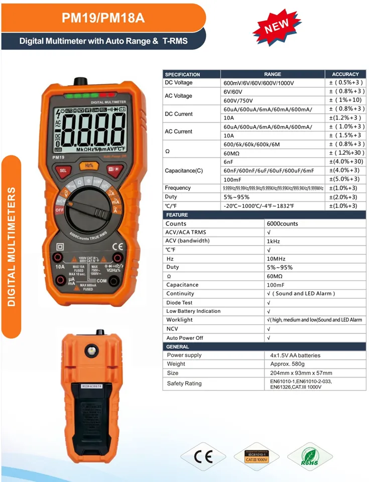 digital multimeters